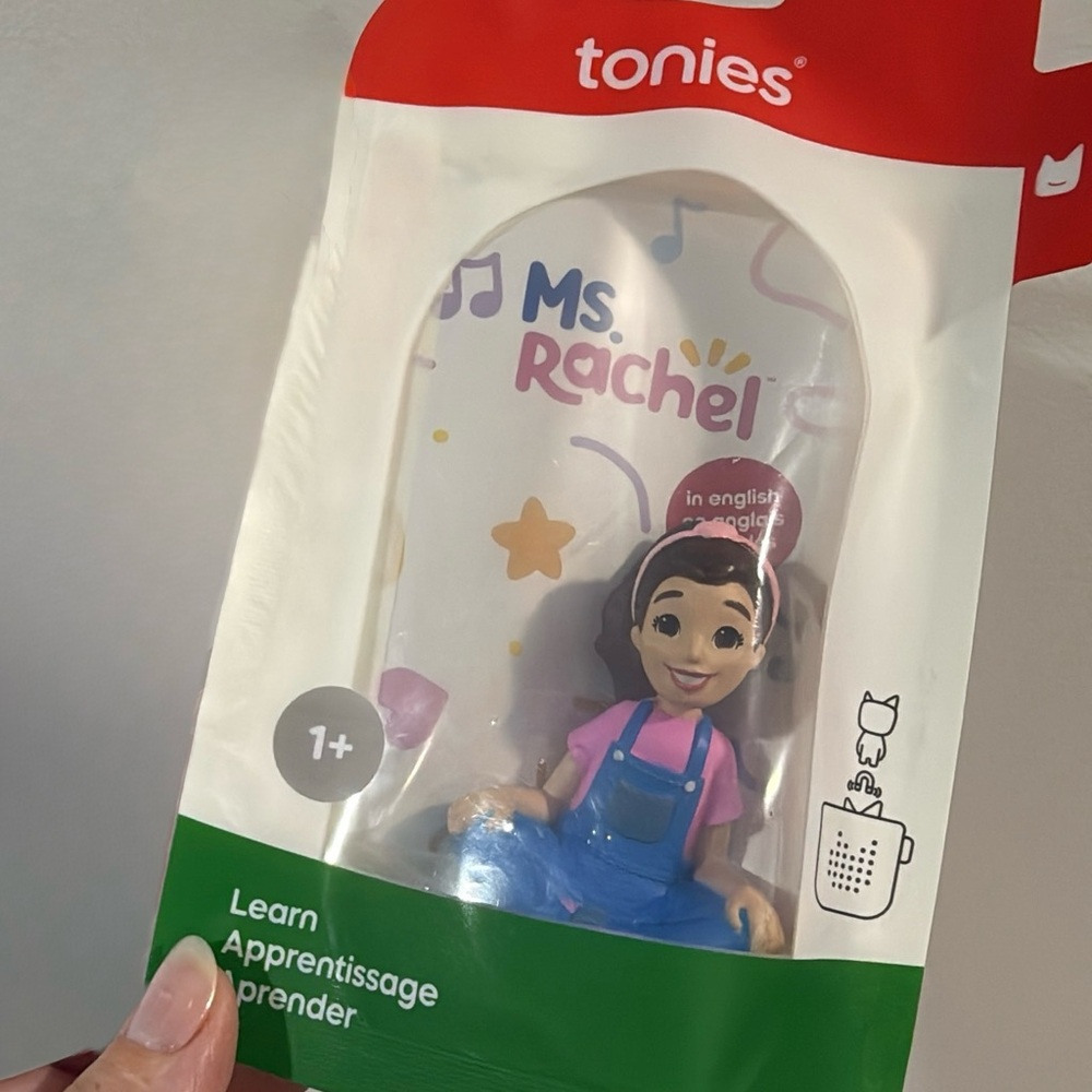 Tonies Ms. Rachel Learning Toy - Pink and Blue